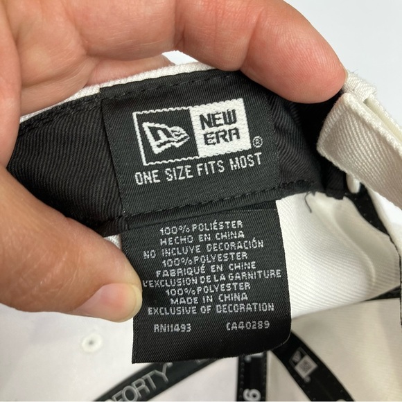 New Era white MLB hat 9forty one size fits most - Picture 5 of 5